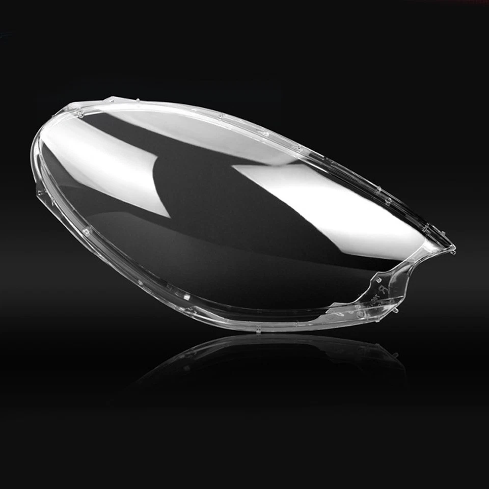 Par de cubiertas transparentes para lentes de faros para Porsche Macan 2015-2018 - PC Foto 3 de 4