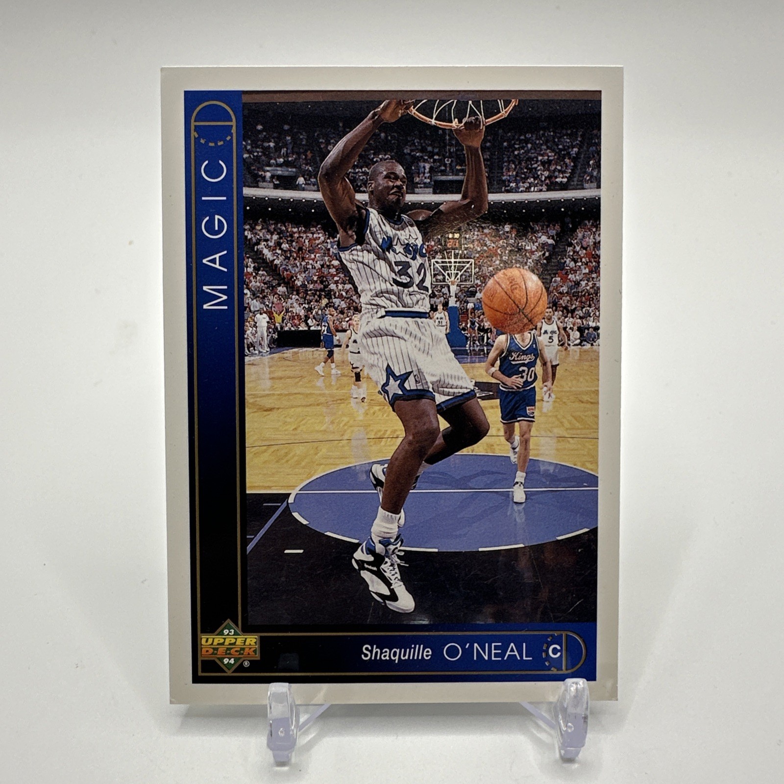 Shaquille O’Neal 1993-1994 Upper Deck #300 Orlando Magic Basketball Card Shaq