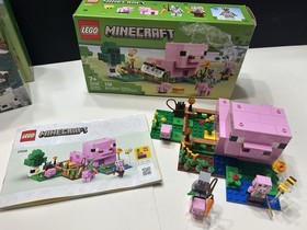 LEGO MINECRAFT Lot Of 5 New & Incomplete Sets 21262 21178 21268 21113 21114 Read