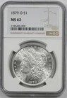 1879-O $1 NGC MS 62 Morgan Silver Dollar