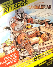 Crayola Art with Edge Star Wars The Mandalorian Coloring Book