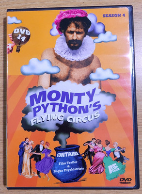 Monty Python's Flying Circus (DVD, 1974, Season 4) Graham Chapman, Eric Idle