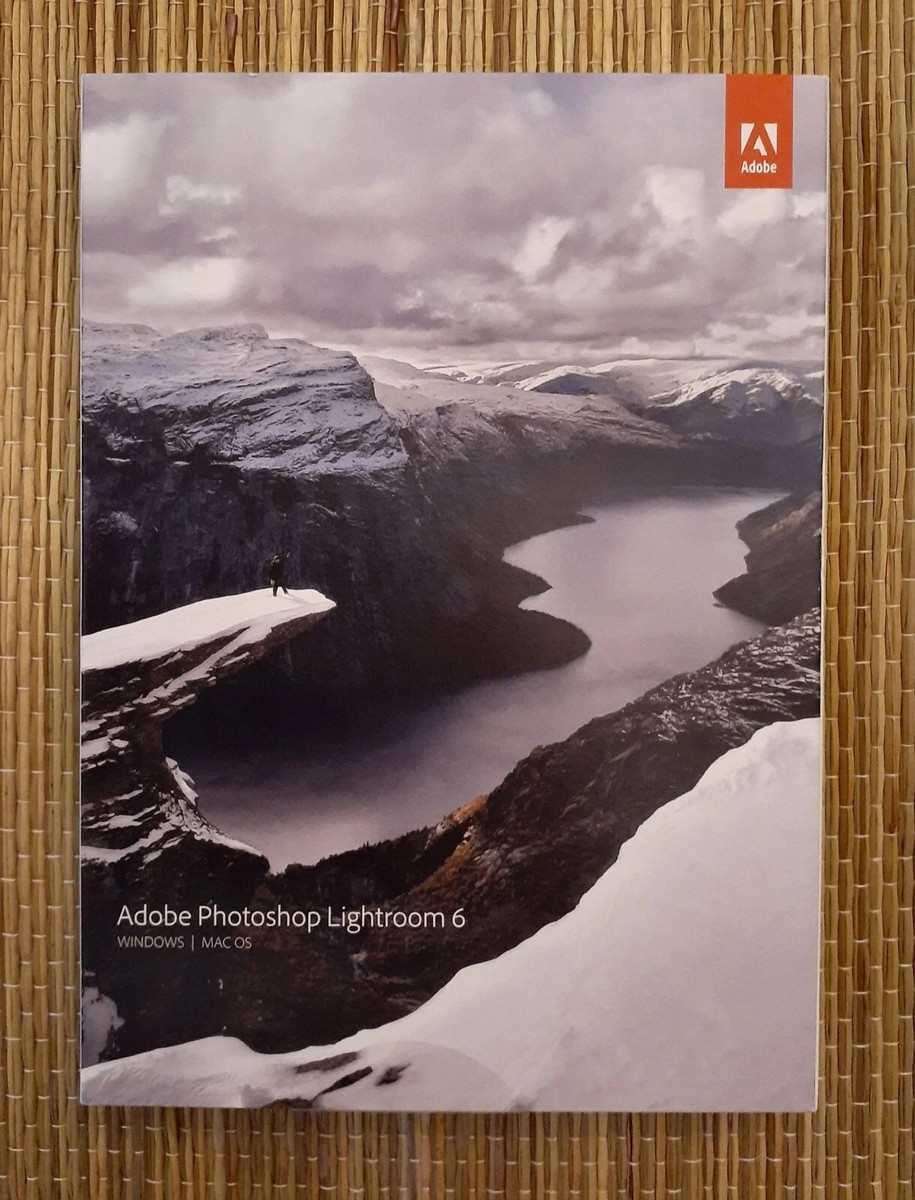 Adobe photoshop Lightroom 6 Adobe Photoshop Lightroom 6 (Retail (License + Media