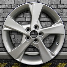 Full Face Bright Medium Silver Oem Wheel For 2011-2015 Toyota Matrix - 16x6.5 Full Face Bright Medium Silver Oem Wheel For 2011-2015 Toyota Matrix - 16x6.5