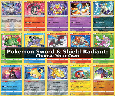 Pokemon Trading Card Sword & Shield Radiant: Choose Your Card