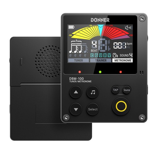 Donner DBM-100 Portable Digital Metronome Tuner With Training Rhythm Mode Black - Picture 9 of 11