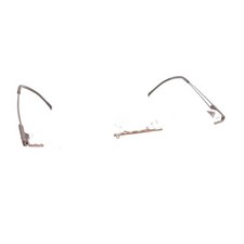 Silhouette 7661 40 6058 Titanium Brown Rimless Eyeglasses Frames 17 135 Austria