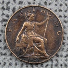 1923 George V Farthing — photo from another recent sale