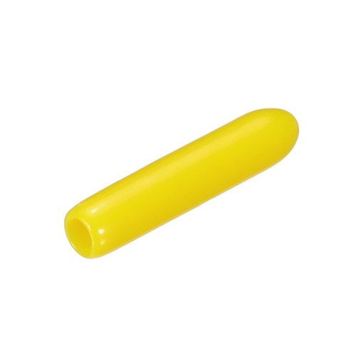 80pcs Rubber End Caps 2mm Round End Cap Screw Thread Protectors Yellow ...