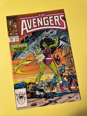 Avengers #281 KEY 1st Artemis Hephaestus Marvel Comics Avengers Comic Book 1987