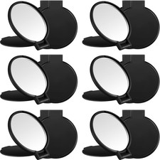 12 Pieces Compact Mirrors Bulk, Mini Folding Pocket Mirrors for Purse, Small ...