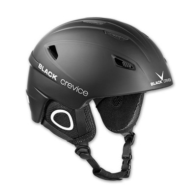 SKIHELM BLACK CREVICE Kitzbuhel XS schwarz 53-54 cm