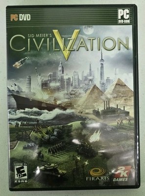 Sid Meier's Civilization V 5 (PC CD-Rom, 2010)