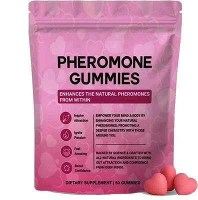 Pheromone Gummies | 60 Count Gummies | Non-GMO | Natural Formulation+++