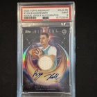Topps Midnight 2025-26 Ryan Kalkbrenner #RJA-RK RC Auto Jersey PSA 9 Hornets
