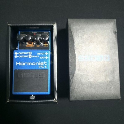 BOSS PS-6 Harmonist Pitch Shifter Harmonizer Guitar Effects Pedal With Box