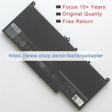 Original New J60J5 242WD MC34Y battery for DELL Latitude E7470 E7270 7.6V 55Wh
