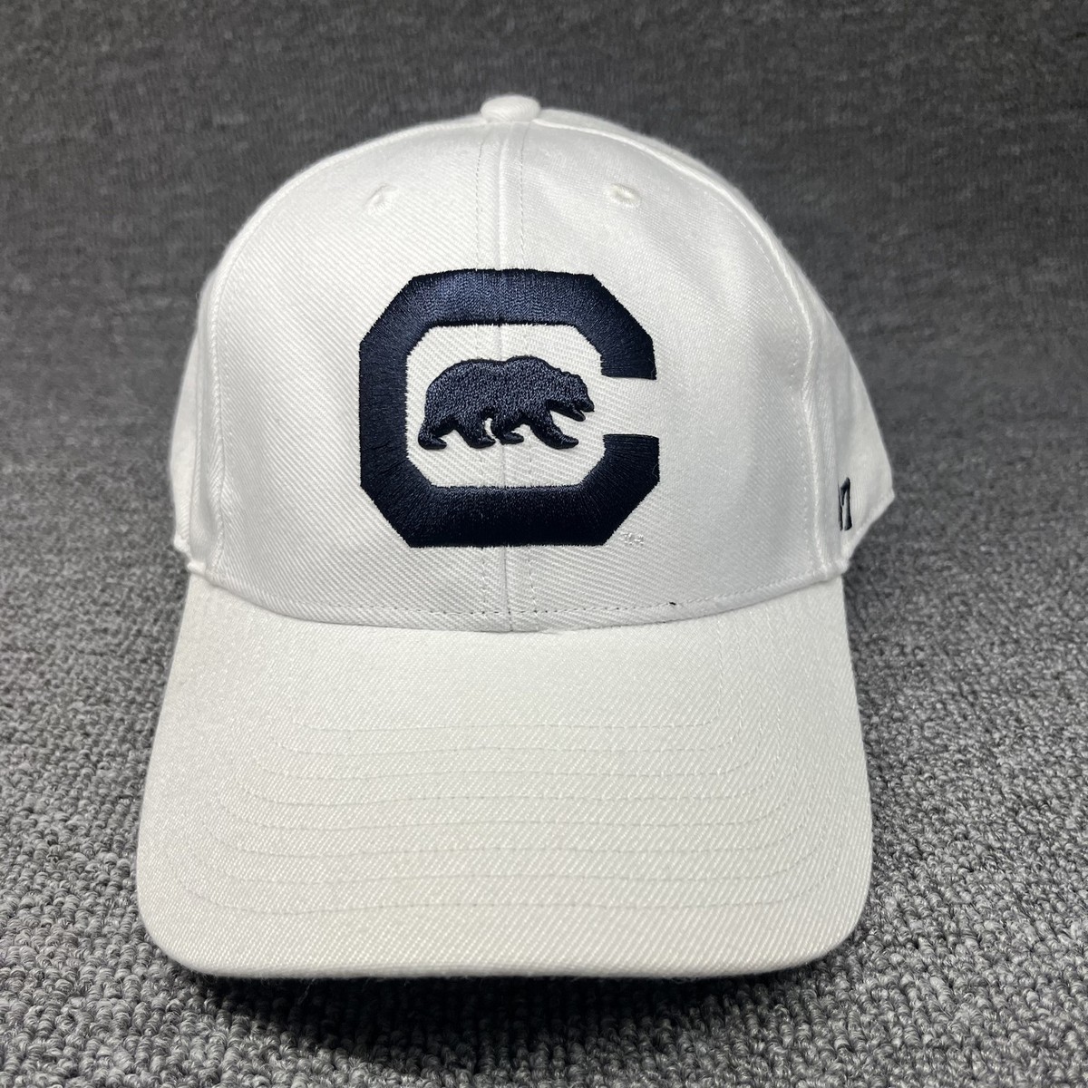 California Golden Bears '47 Brand Clean Up Hat White Adjustable Cap Cal Berkeley