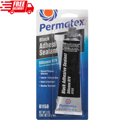 Permatex  Ultra Black  Maximum Oil Resistance RTV Silicone Gasket Maker 3 oz