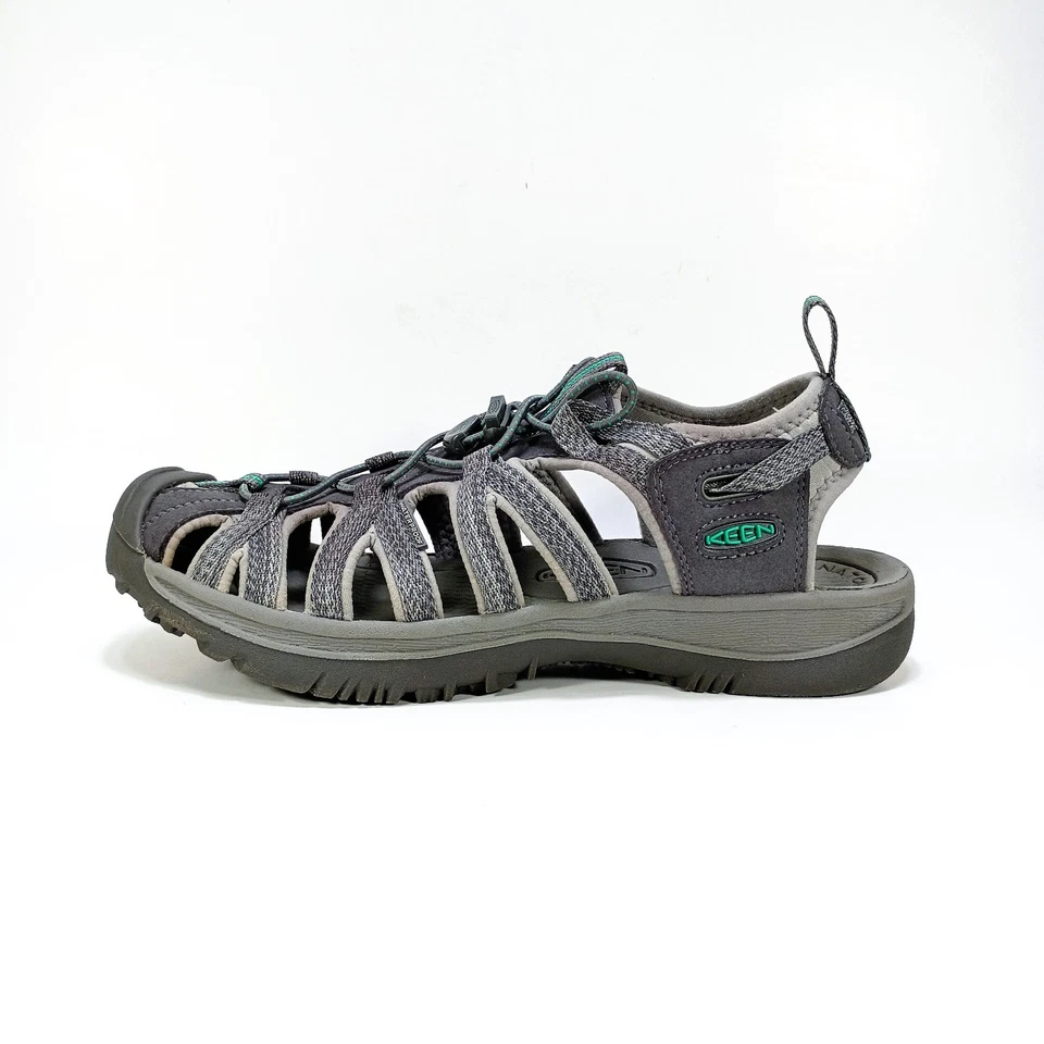 Sandálias esportivas femininas KEEN Whisper 10 cinza caminhada ao ar livre  - Imagem 4 de 4