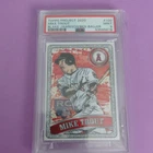 TOPPS PROJECT 2020 #100 Mike Trout Blake Jamieson / Ben Baller Art Card    PSA 9