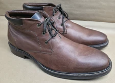 Johnston & Murphy (sz 13 M) Men’s Brown Sheepskin Oxford Shoes  27-1263