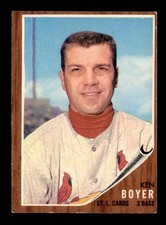1962 Topps #370 Ken Boyer   VGEX X3704641