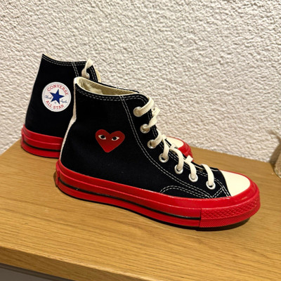 Converse Chuck Taylor High Top Comme des Garcons Play schwarz/rot 36,5