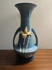 Roseville Art Pottery Vase 140 Blue
