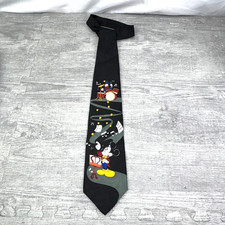 Vintage Balancine Mickey Mouse Unlimited Tie Works Mickey Donald Duck Disney