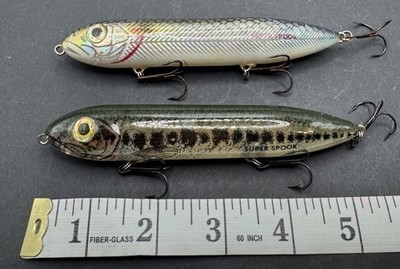 Vintage Heddon Jimmy Houston Super Spook Lot (2) | eBay