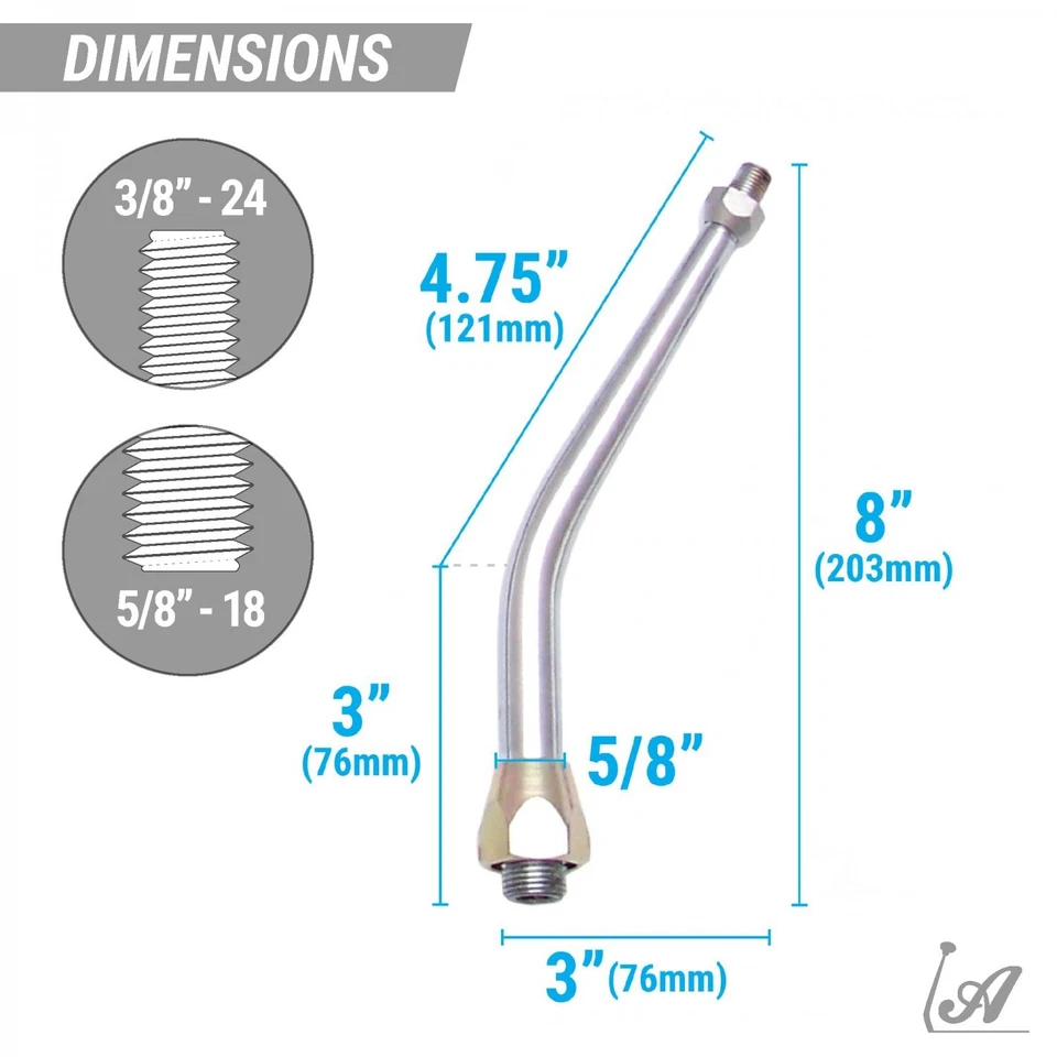 Kit de palanca de cambios de transmisión de botón pulsador de lujo con 8 brazos cromados para Chrysler 727 Foto 4 de 4