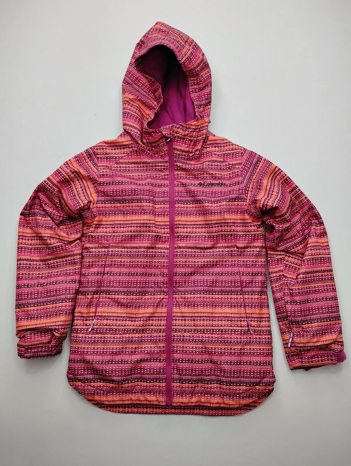 Columbia Girls Omni Heat Jacket Misty Mogul Winter Outdoors Jacket Youth Medium