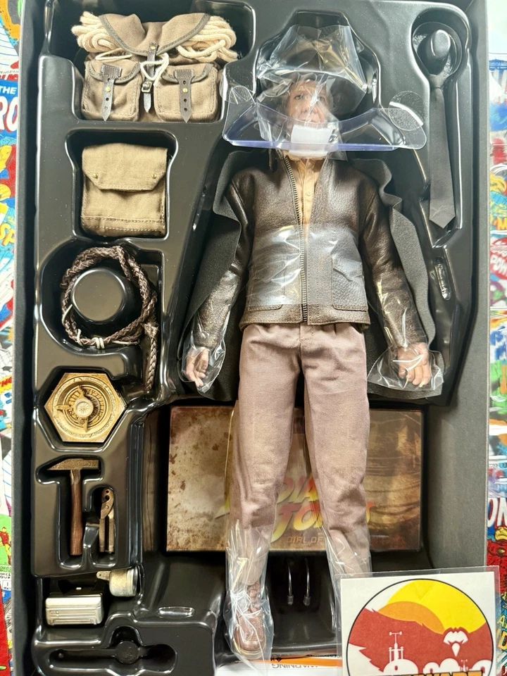 Hot Toys Indiana Jones Dial Of Destiny  CE MMS716 1/6 Sideshow Indy Jones Ford - Image 2 of 4