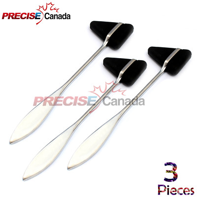 Lot De 6 Marteaux à Réflexe Taylor - Pour Examen Médical/chirurgical - Couleur Noire - Neuf Sous Emballage - Marque MD