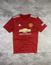 Manchester United 2019/2020 Adidas Home Football Jersey Size Small S Adult