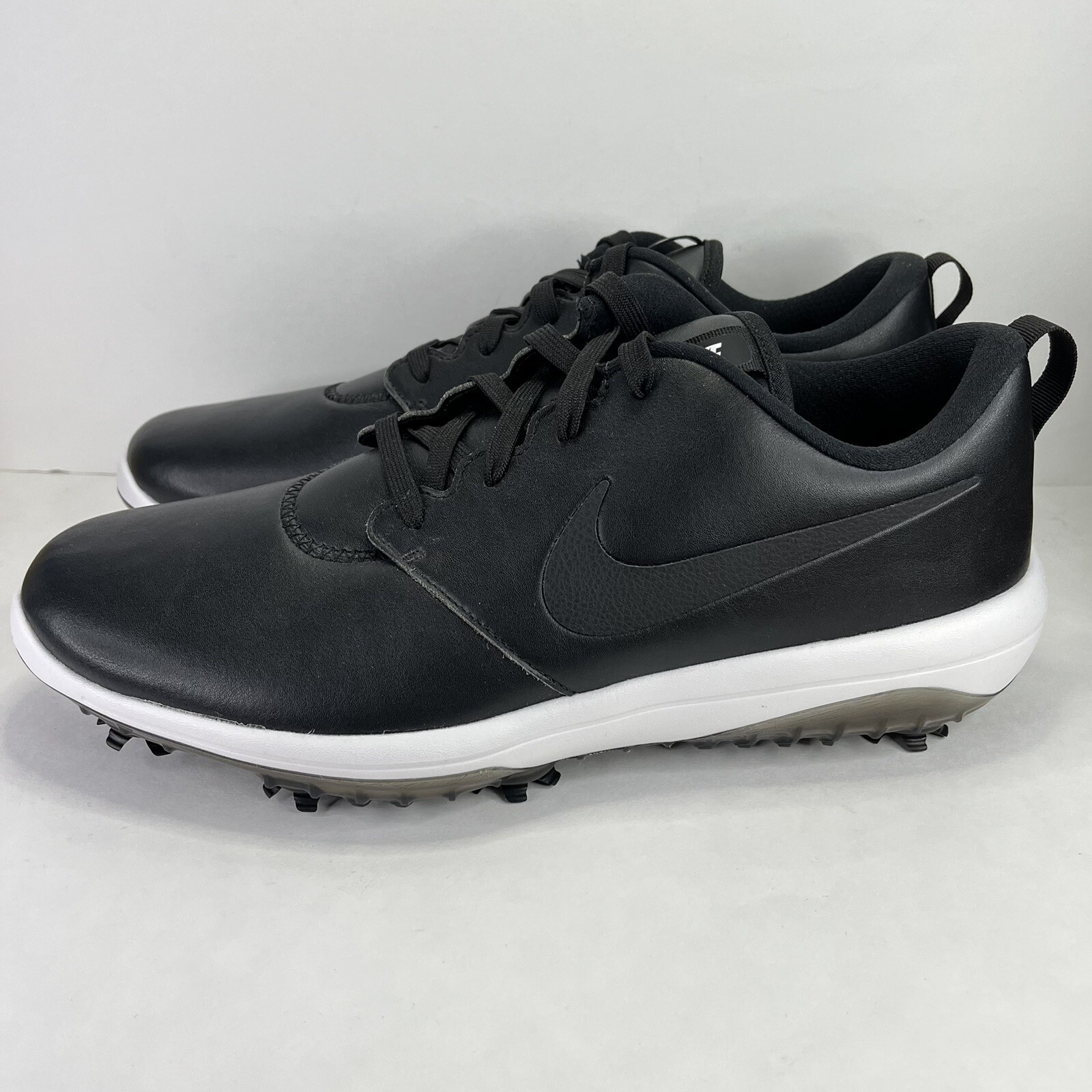 Nike Roshe G Tour Men's Size 8 Golf Shoes Spikes Black White AR5580001