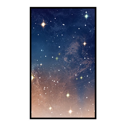 Dreamy Sky Pintura Artística Ventana Película Estática Adhesiva Esmerilada Decoración del Hogar - Imagen 8 de 33