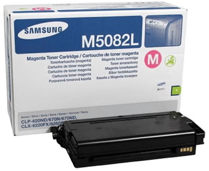Samsung CLT-M5082L (SU322A) Cartouche de toner Magenta authentique (TVA incluse) - Photo 1/1
