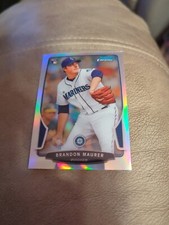 2013 (MARINERS) Bowman Chrome Refractors #10 Brandon Maurer