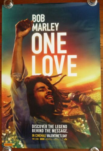 BOB MARLEY: ONE LOVE Original 2024 Australian Advance One Sheet Movie Poster - Afbeelding 1 van 1