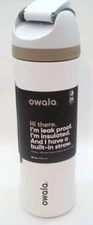 Owala FreeSip 24oz Stainless Steel Water Bottle, Sleek New with Tags