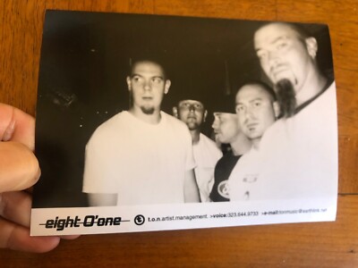 Eight O' One  Nu Metal Group Very Rare VNTG 5X7 Press Photo