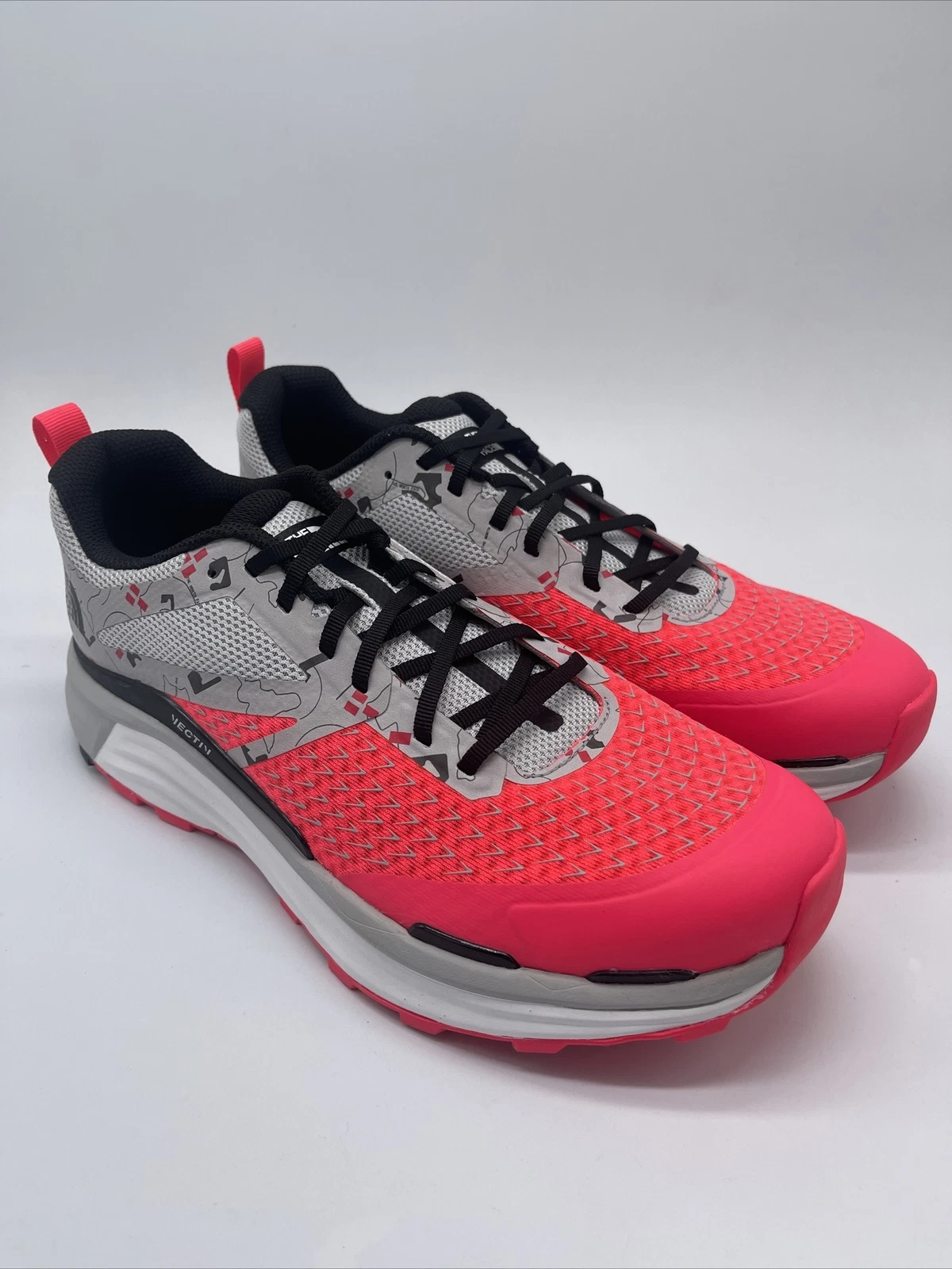 The North Face Vectiv Enduris II Grey Coral Trail Running Men’s Sizes 9.5-13