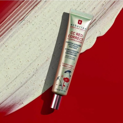 Erborian CC Red Correct Ala Centella Asiatica Automatic Perfector - SPF 25 |15mL - Picture 2 of 3
