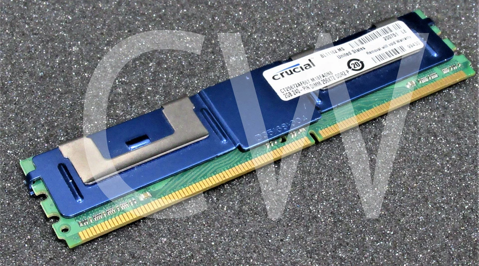CT25672AF667.M18FA0N8 Crucial 2GB DDR2-667MHz CL5 240-Pin DIMM Memory Module - Image 3 of 3