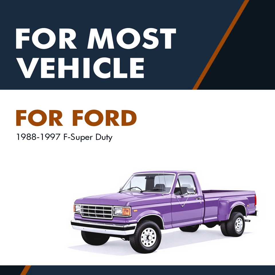 Par de 2 amortiguadores de dirección delantera para Ford F-Super Duty 1988-1997 kit completo Foto 2 de 4