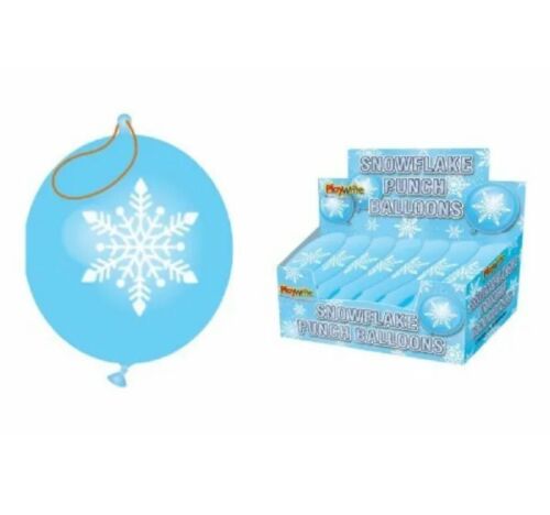 1-100 christmas punch balloons stocking filler toy gift or reward - Afbeelding 1 van 1