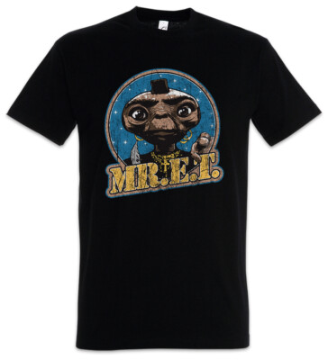 Mr ET Herren T-Shirt Series Movie T Fun A Bus Van Team B.A. 80s Film E.T.