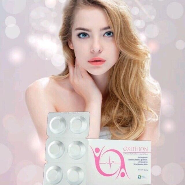 Oxithion 100 mg L-Glutathione white Skin Reduce Freckles Mail order Antioxidant Choice 30 Caps